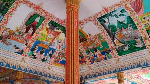 Scenes from the pavilion