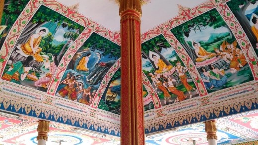 Scenes from the pavilion