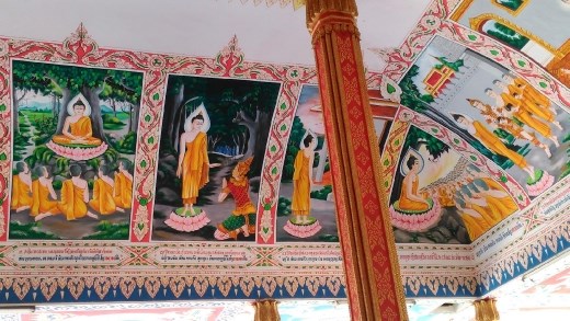 Scenes from the pavilion