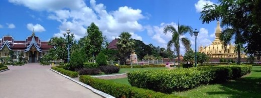 Panormaic of Wat That Luang