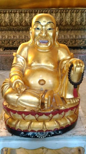 Laughing Buddha at Wat Pho