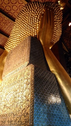 Back of Reclining Buddha at Wat Pho