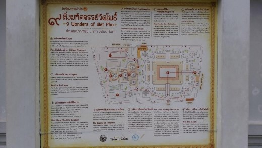 Map of Wat Pho