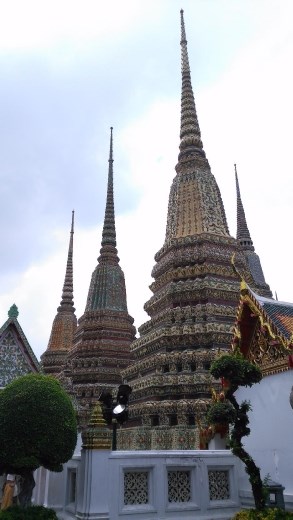 Stupas of Phra Maha Chedi Si Rajakarn