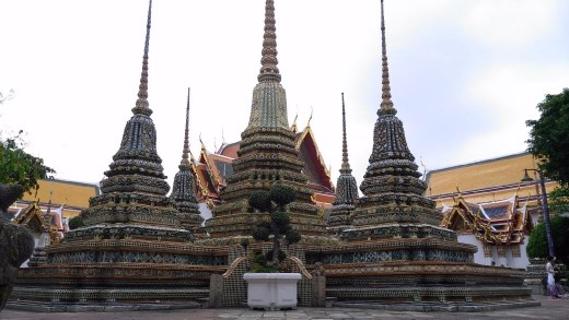 Random stupas showing 4 cardinal points