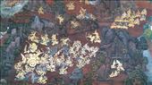 Grand Palace - Ramakien scenes on cloisters: by macedonboy, Views[172]