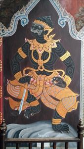 Grand Palace - Ramakien scenes on cloisters: by macedonboy, Views[131]