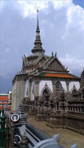 Grand Palace - Angkor Wat model with Phra Vihorn Yod in background: by macedonboy, Views[238]