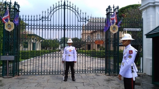 Grand Palace - Barom Phiman Hall. Former royal residence.