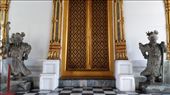 Grand Palace - Entrance to  Amarin Winitchai Throne Hall: by macedonboy, Views[159]