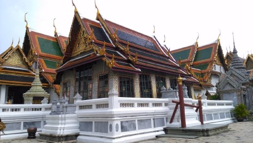 Grand Palace - Dusida Phirom Hall. King's changing room