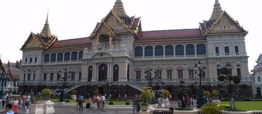 Grand Palace - Chakri Maha Prasat Hall.