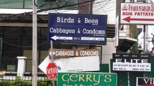 Funny sign in Jomtien