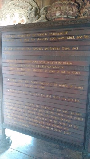 Description of statues