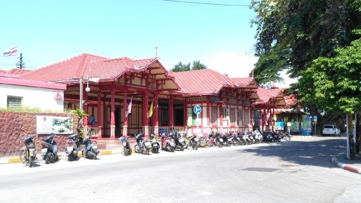 Hua Hin Railway Station by day