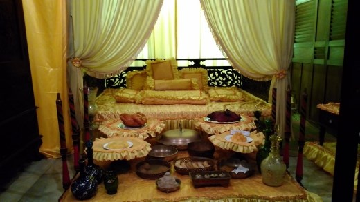 Royal wedding suite exhibit