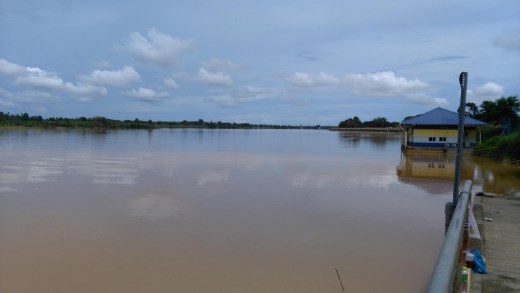 View of Sungai Kelantan River