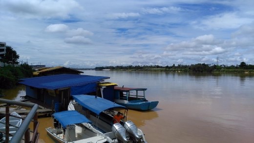 View of Sungai Kelantan River