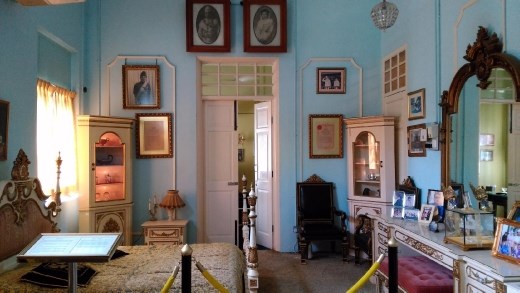 The Blue Room exhibit