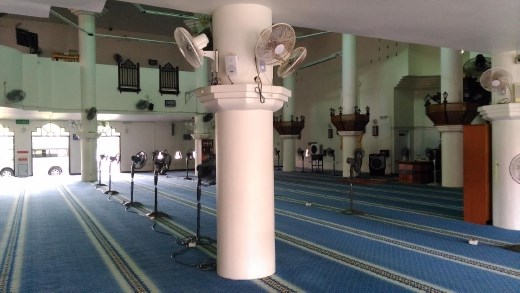 Inside Masjid Tengku Tengah Zaharah