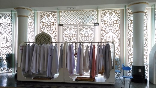 Clothes for visitors