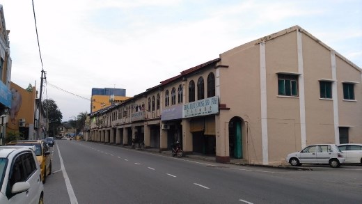 Random road in Kuantan. Actually, the main road of my Hotel Sentral Kuantan