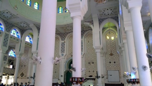 Inside Pahang State Mosque