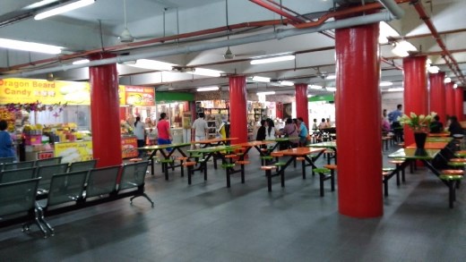 Food court of Thean Hou Temple