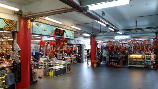 Food court of Thean Hou Temple