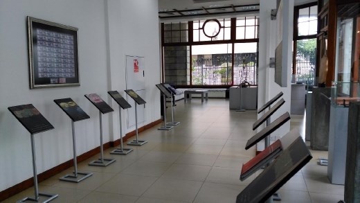 Coin exhibit at Sri Lanka Economic History Museum