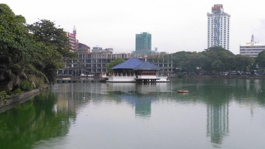 Seema Malaka Temple from afar