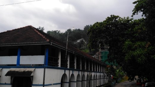Bahirawakanada Temple from afar