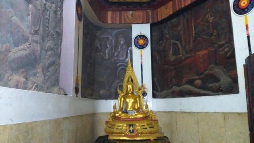 Scene from 1st floor of Bahirawakanada Temple