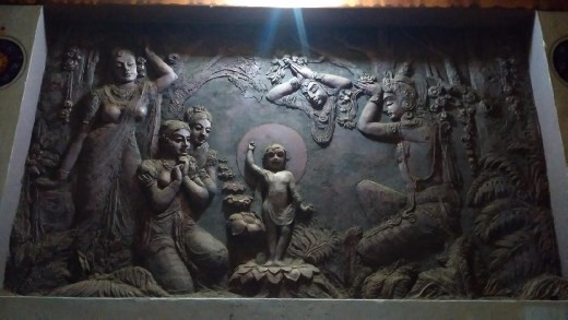 Scene from 1st floor of Bahirawakanada Temple