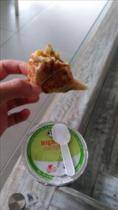 Breakfast at Clock Inn Hostel: by macedonboy, Views[259]