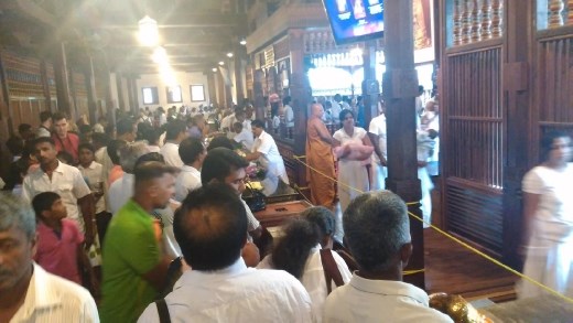 Pirith Mandapaya or upper shrine