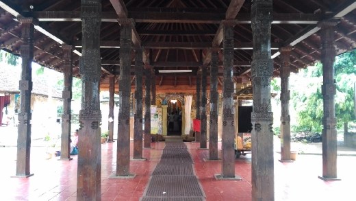 Temple in the palace grounds