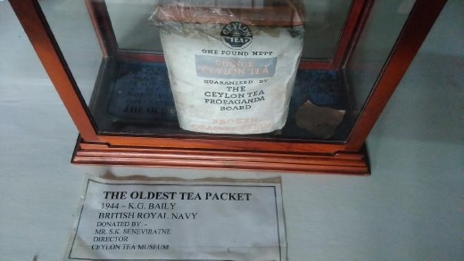 The oldest tea packet
