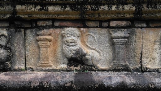 Lions on council chamber