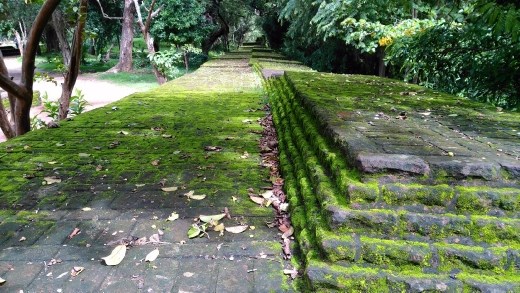 Entrance of royal baths