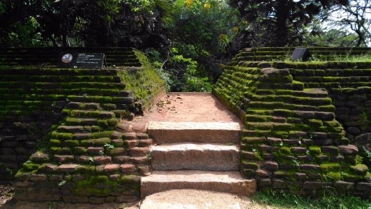 Entrance of royal baths