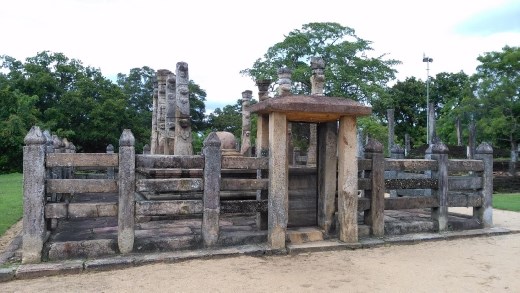 Pavillion in Sacred Quadrangle