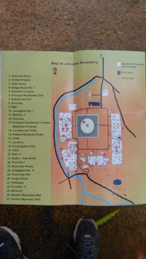 Map of ancient Anuradhapura