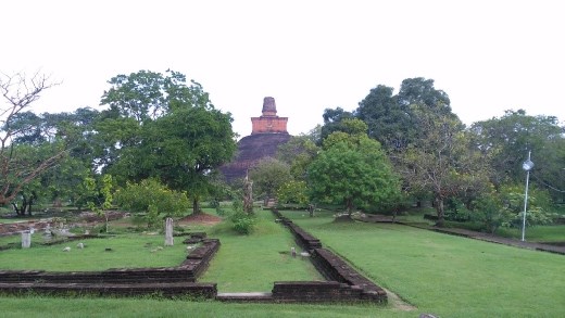Jetavanarama from archaelogical museum
