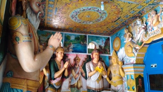 Inside temple at Jetavanarama