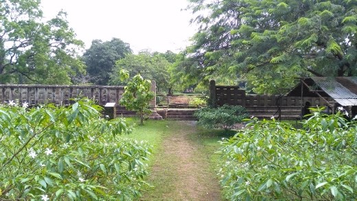 Buddhist meeting site. 
