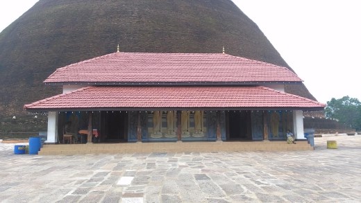 Temple at Abhayagiri