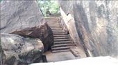 Isurumuniya Vihara - Steps up to Dagaba: by macedonboy, Views[139]