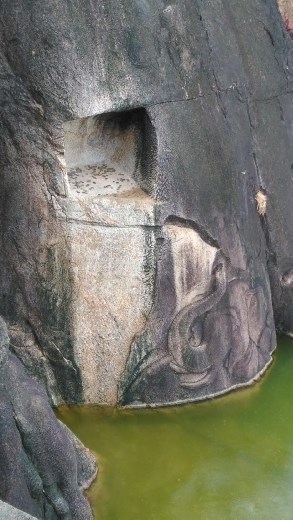 Isurumuniya temple carving