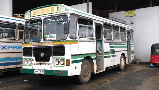 Bus Dambulla to Sigiriya